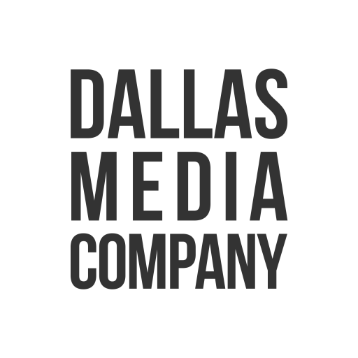Dallas Media Company Black Logo Transparent